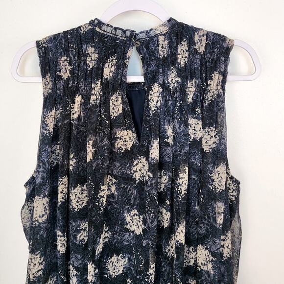 Joie Thelene Sleeveless Mini Dress Size XL Floral Spring Summer Party Comfort - Picture 8 of 8
